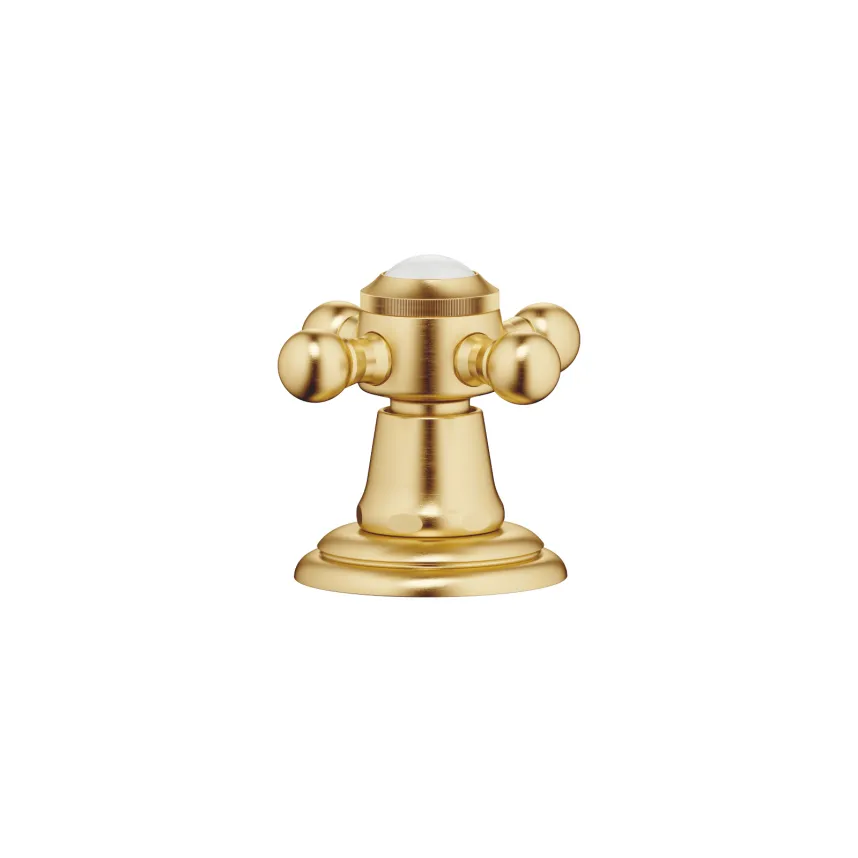 Madison Brushed Durabrass Kt Gold Tub Faucets Two Way Diverter For