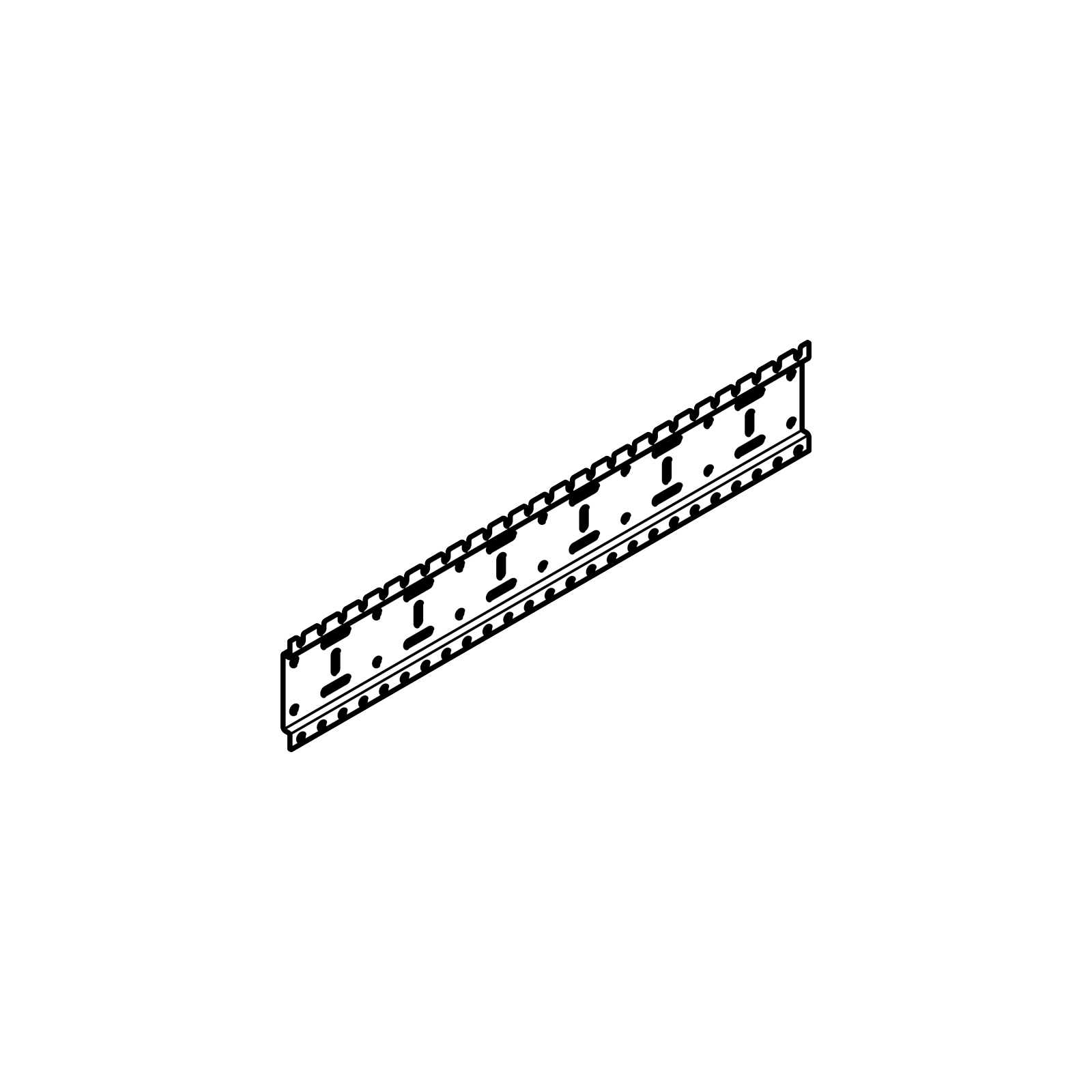 SERIE NEUTRO Prodotti Complementari XGRID Staffa Di Montaggio 990 Mm