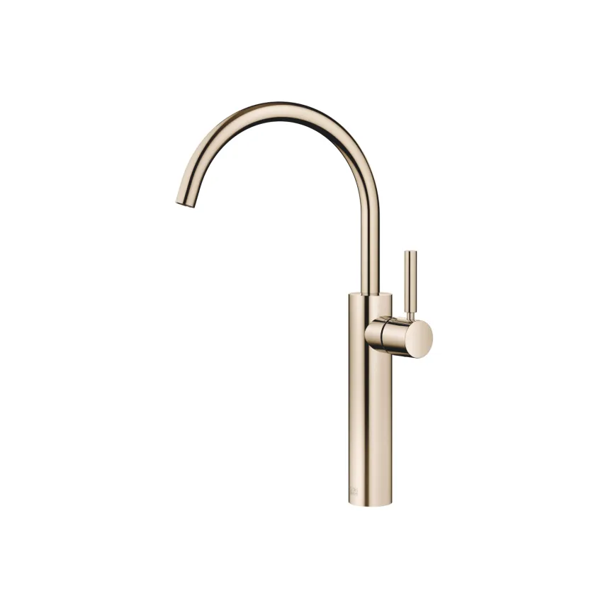 META Champagne 22kt Gold Washbasin Faucets Single Lever Lavatory