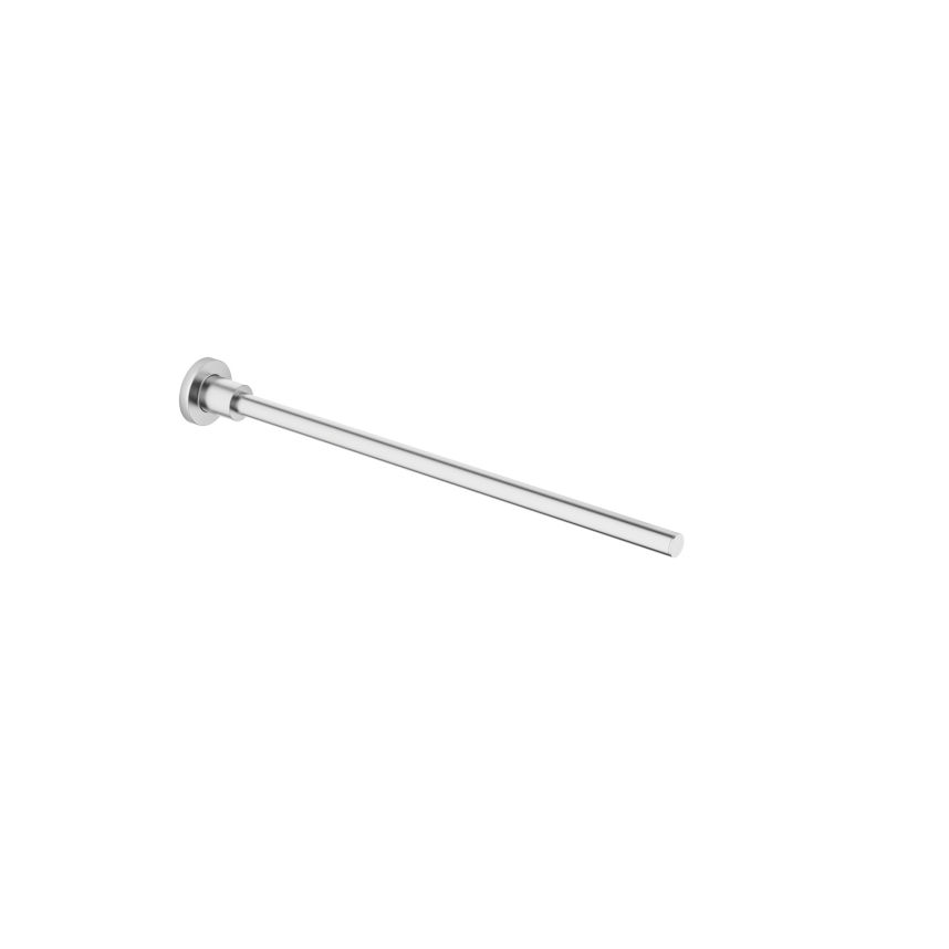 TARA Brushed Chrome Accessories Towel Bar 1 Piece Non Swivel