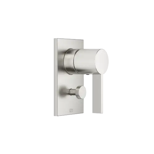 Concealed single-lever mixer with diverter - Brushed Platinum - 36 120 670-06