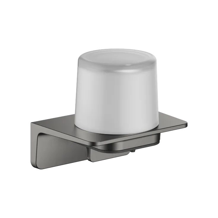 Dispenser per sapone, completo - Dark Platinum spazzolato - 83 430 976-99