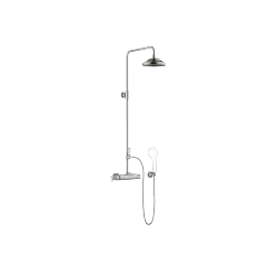 MADISON Colonne de douche avec thermostat de douche sans douchette 200 mm - Platine brossé - 34 459 360-06