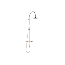 VAIA Shower pipe with shower thermostat without hand shower - Champagne (22kt Gold) - 34 459 809-47 0010