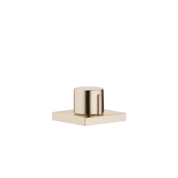 Commande de vidage individuelle manuelle Commande manuelle - Champagne brossé (Or 22cts) - 10 711 970-46