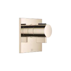 SYMETRICS xTOOL Concealed thermostat without volume control - Champagne (22kt Gold) - 36 416 985-47