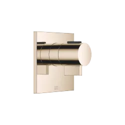 SYMETRICS xTOOL Concealed thermostat without diverter - Champagne (22kt Gold) - 36 416 985-47