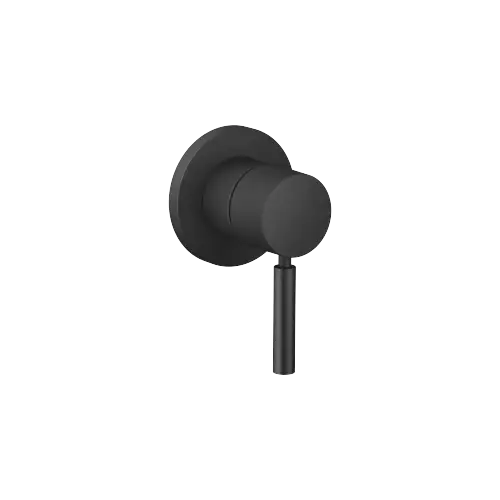Miscelatore monocomando incasso con piastra di copertura - Nero opaco - 36 060 660-33
