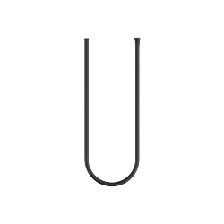 WATER TUBE Kneipp hose black 78-3/4" - Matte Black - 28 286 979-33