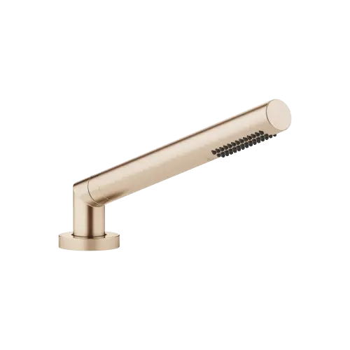 Hand shower set for bath rim or tile edge installation - Brushed Champagne (22kt Gold) - 27 702 979-46