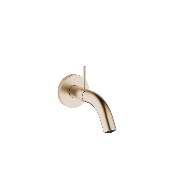 META Robinet mural Eau froide sans garniture d’écoulement - Light Gold brossé - 30 010 662-27