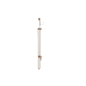 Concealed single-lever mixer with integrated shower connection with shower set without hand shower - Brushed Bronze - 36 111 970-42