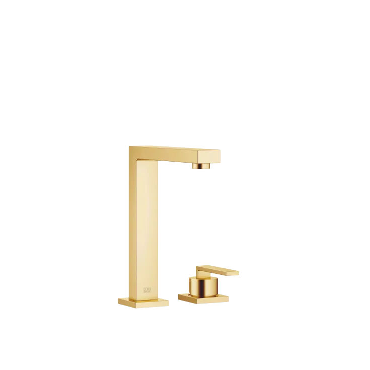 LOT BAR TAP Two-hole mixer with individual rosettes - Brushed Durabrass (23kt Gold) - 32 805 680-28 0010