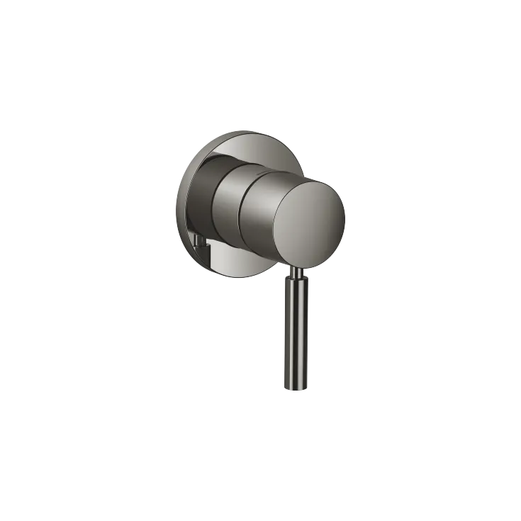 Concealed single-lever mixer with cover plate - Dark Chrome - 36 060 660-19