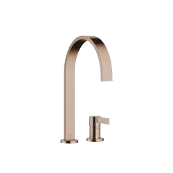 MEM Two-hole mixer with individual rosettes - Brushed Bronze (PVD) - 32 815 682-42