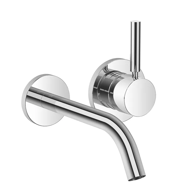 META Wall-mounted single-lever mixer without drain - Brushed Dark Bronze (PVD) - 36 860 660-43 0010