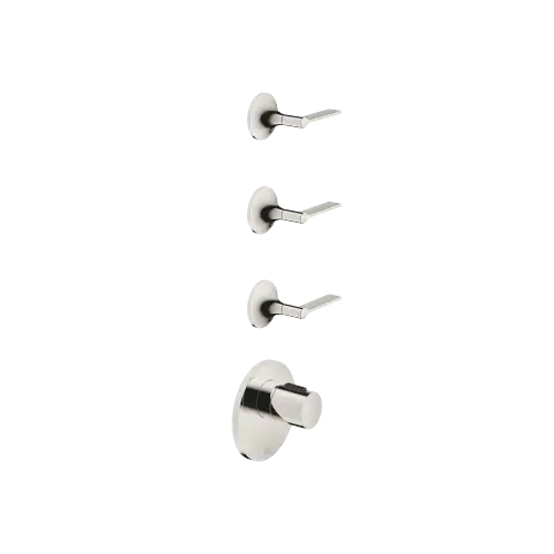 VAIA xTOOL Thermostat module with 3 valves - Platinum - Set containing 4 articles