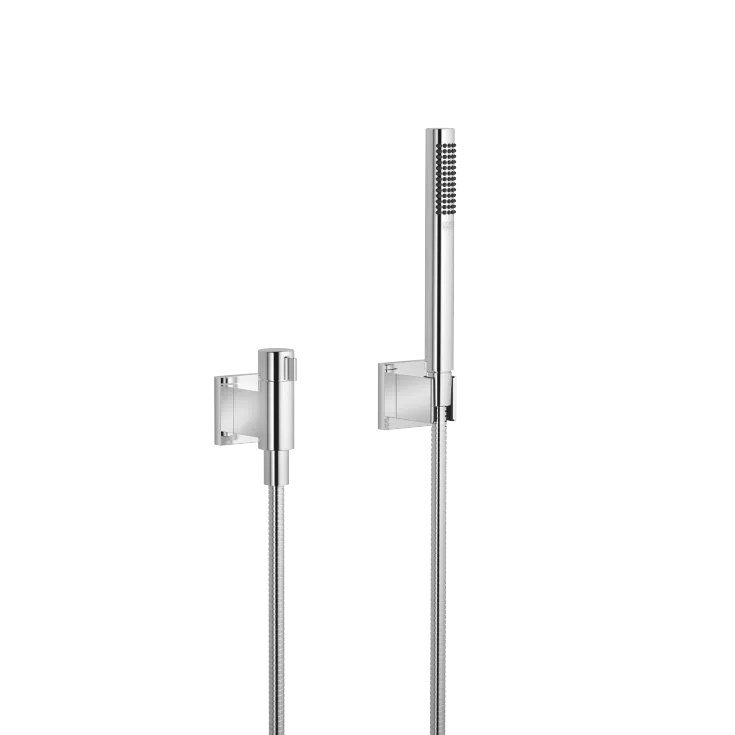Hand shower set with individual rosettes with volume control - Chrome - 27 809 985-00 0050