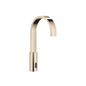 MEM Rubinetterie lavabo con funzione di apertura e chiusura elettronica senza piletta - Champagne (Oro 22k) - 44 521 782-47