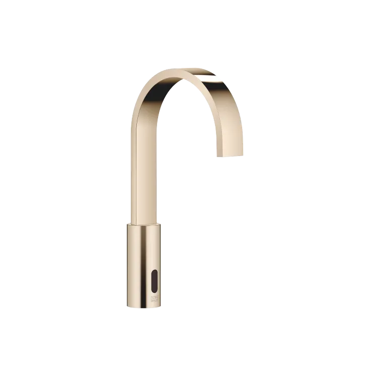 MEM Washstand fitting with electronic opening and closing function without pop-up waste - Champagne (22kt Gold) - 44 521 782-47