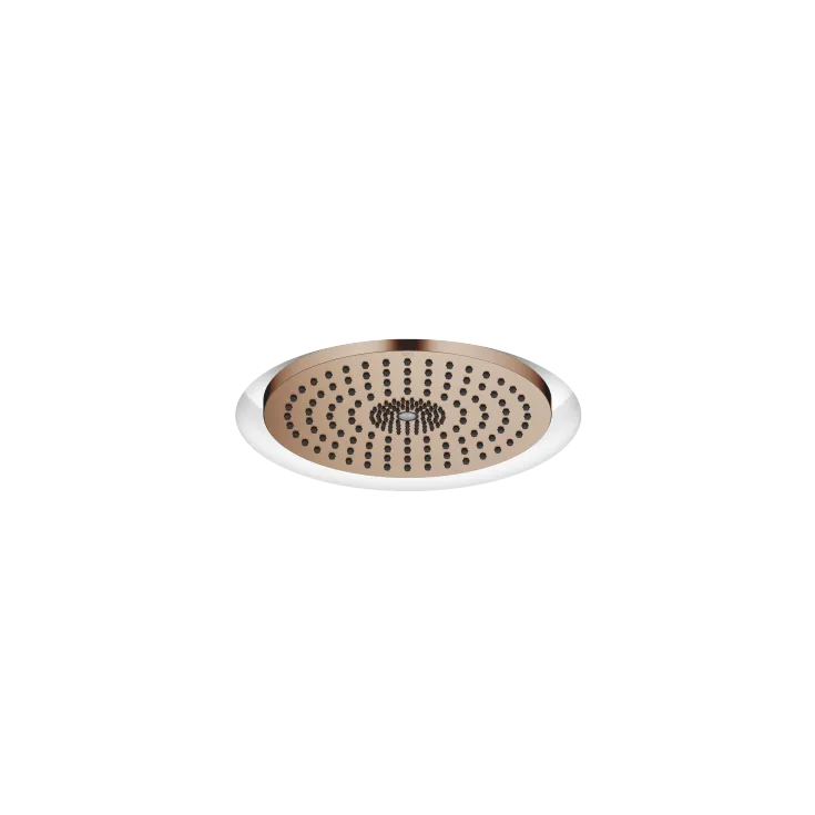 Regenbrause für Deckeneinbau mit Licht 300 mm - Bronze gebürstet - 28 034 970-42