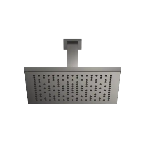 Rain shower ceiling-mounted 11-3/4" x 9-1/2" - Brushed Dark Platinum - 28 775 980-99 0010