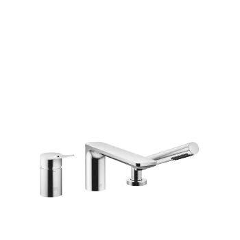 LISSÉ Three-hole single-lever bath mixer for bath rim or tile edge installation - Chrome - 27 412 845-00 0050