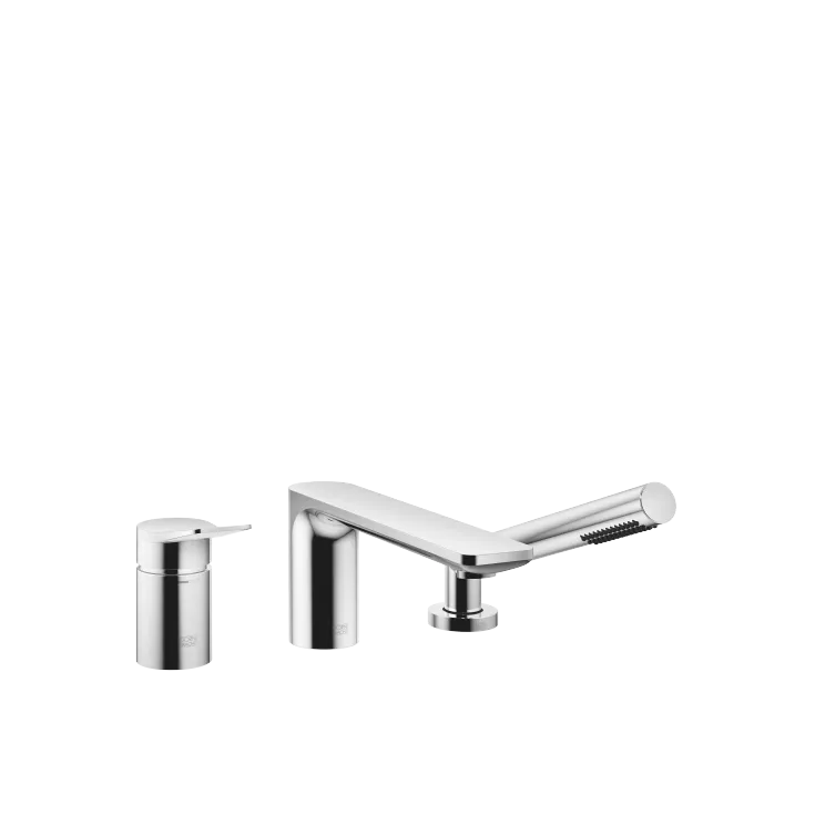 LISSÉ Three-hole single-lever bath mixer for bath rim or tile edge installation - Chrome - 27 412 845-00 0050