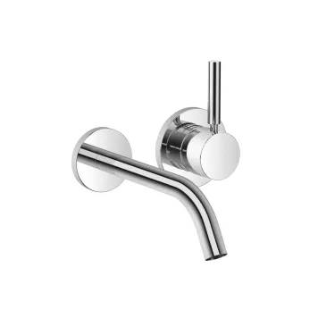 Wall-mounted single-lever basin mixer without pop-up waste - 36 860 660-00