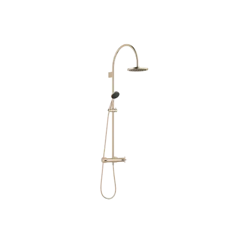 VAIA Showerpipe - Brushed Champagne (22kt Gold) - Set containing 2 articles