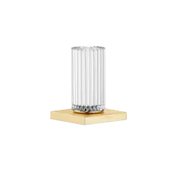 Handle Glass Design CLIVIA medium - Brushed Durabrass (23kt Gold) - XV-01 4986