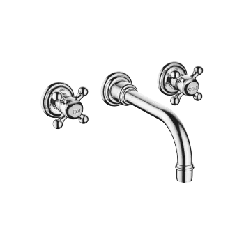 MADISON Wall-mounted basin mixer without pop-up waste - Chrome - 36 712 361-00