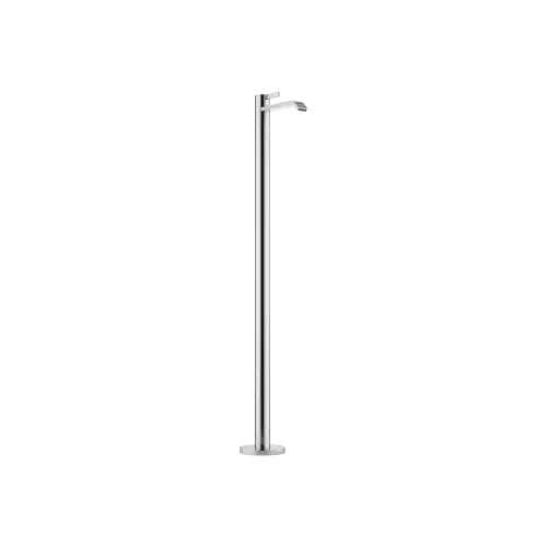 IMO Single-hole basin mixer with stand pipe without pop-up waste - Brushed Chrome - 22 585 671-93