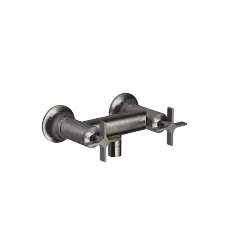 VAIA Shower mixer for wall mounting - Brushed Dark Platinum - 26 100 809-99