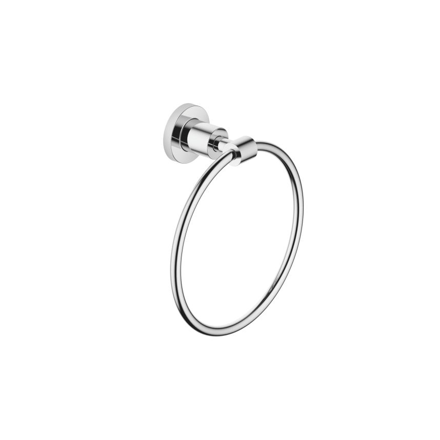 TARA Chrome Accessories Towel ring round