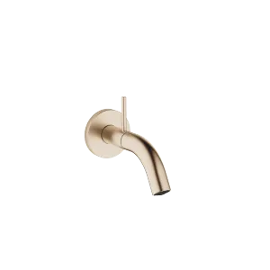 META Wall-mounted valve cold water without pop-up waste - Brushed Champagne (22kt Gold) - 30 010 662-46