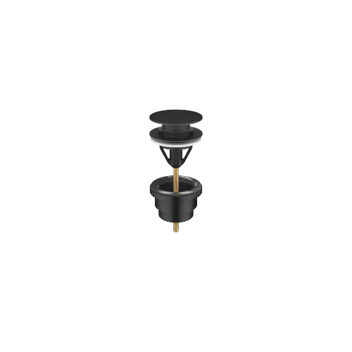Basin Waste with push fastening 1 1/4" - Matte Black - 10 125 970-33