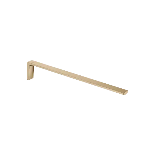 Towel bar 1-piece non-swivel - Brushed Dark Brass (PVD) - 83 211 976-39