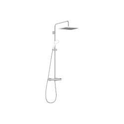 Shower pipe with shower thermostat without hand shower - Chrome - 34 464 980-00 0010