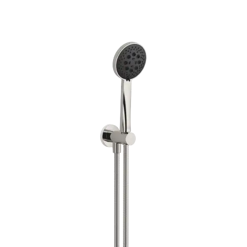 Hand shower set with integrated wall bracket - Platinum - 27 813 660-08 0010