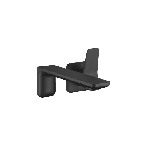 LISSÉ Mitigeur monocommande de lavabo mural sans garniture d’écoulement - Noir mat - 36 861 845-33