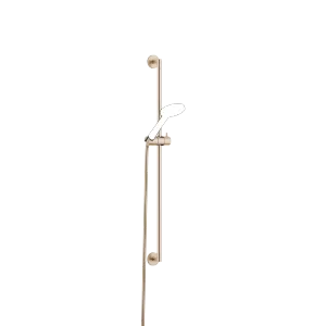 Shower set without hand shower - Brushed Champagne (22kt Gold) - 26 413 625-46
