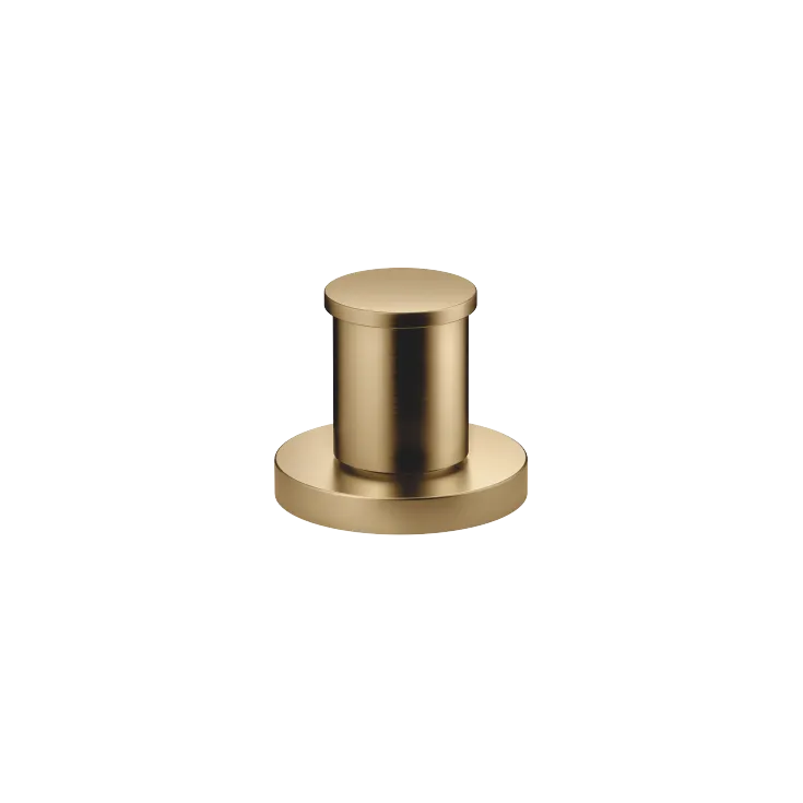 META Inversor de dos vías para borde de bañera - Dark Brass cepillado - 29 140 660-39