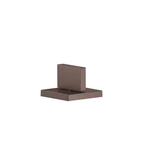 MEM Deck valve anti-clockwise closing hot - Brushed Dark Bronze (PVD) - 20 005 783-43