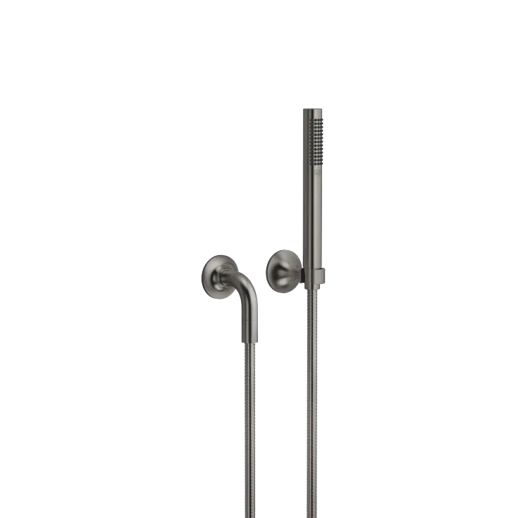 VAIA Hand shower set with individual rosettes - Brushed Dark Platinum - 27 808 809-99 0050