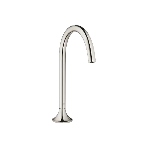VAIA Deck-mounted basin spout without pop-up waste - Platinum - 13 716 809-08