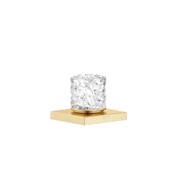 Manilla Glass Design ICE small - Latón cepillado (Oro 23k) - XV-01 4977