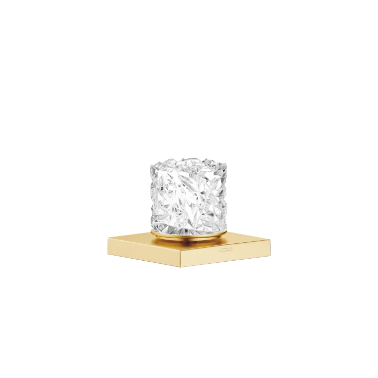 Manilla Glass Design ICE small - Latón cepillado (Oro 23k) - XV-01 4977