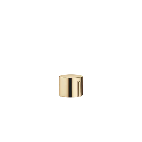 Strainer waste with control handle - Durabrass (23kt Gold) - 10 712 970-09