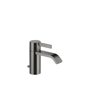 IMO Single-lever basin mixer with pop-up waste - Brushed Dark Platinum - 33 500 671-99